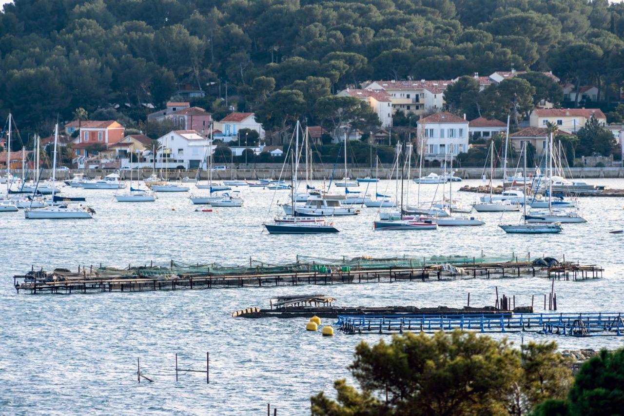 Studio Avec Vue Mer Et Terrasse La Seyne-sur-Mer Dış mekan fotoğraf